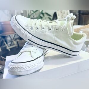 Women's Classic White Canvas Sneakers